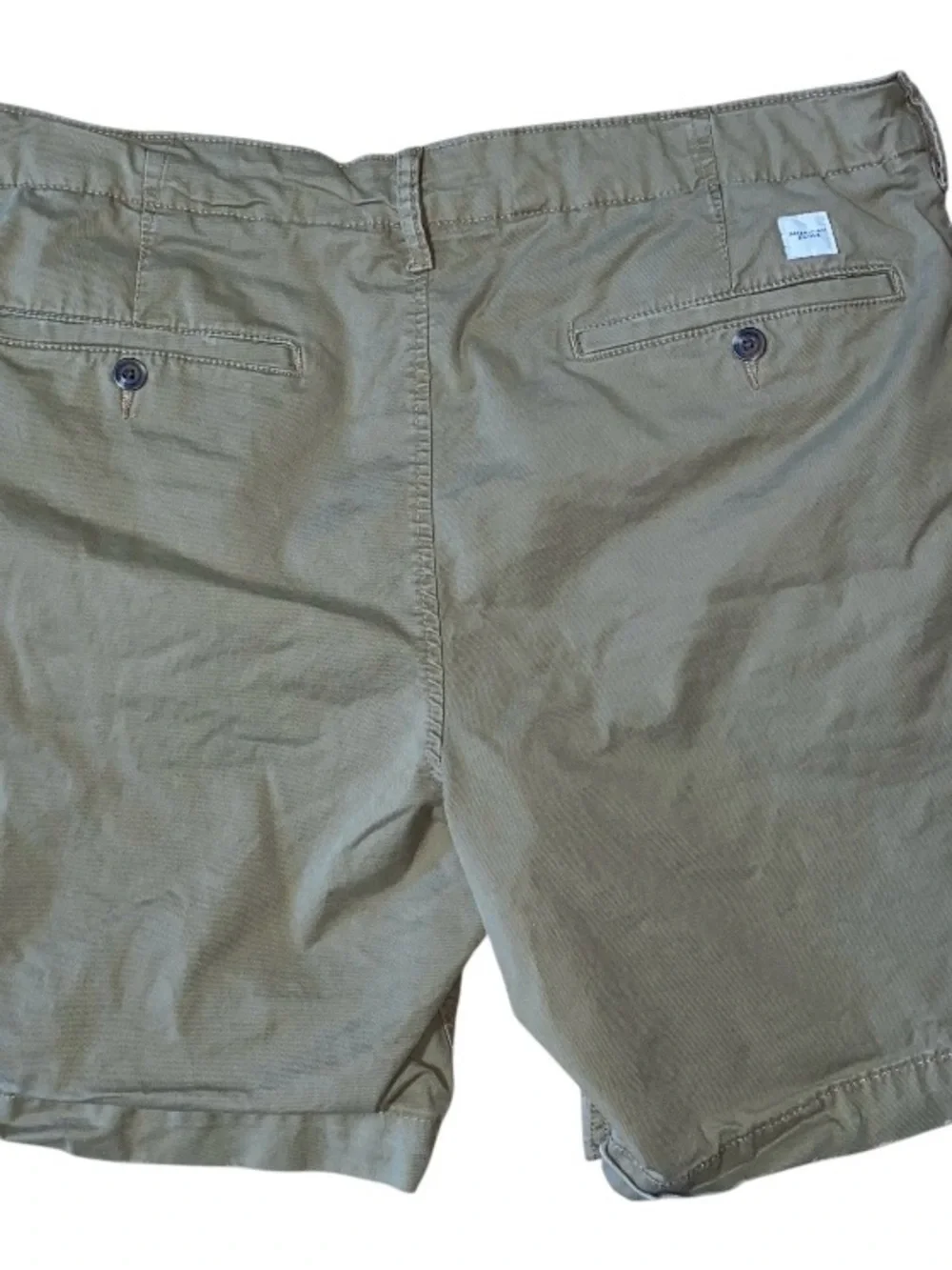 American Eagle Brown Chino Preppy Tan Flex Shorts Mens Size 36 (V-1)